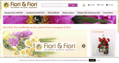 Desktop Screenshot of fioriandfiori.it